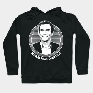 Norm Macdonald // Retro Fan Art Tribute Design Hoodie